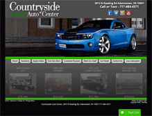 Tablet Screenshot of countrysideautos.com